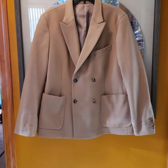 JACK SPADE CAMEL SPORT COAT - Picture 1 of 8